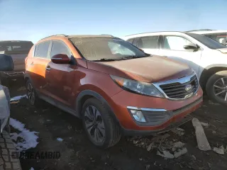 2011 Kia Sportage SX with VIN KNDPCCA63B7164881, listed as a Copart auction lot 81780484 with 126,153 mi miles and Salvage Title. Bid and sale history available at carsss.com. Image 4.