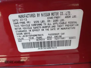 2014 Infiniti Q50 Sport with VIN JN1BV7AP4EM676615, listed as a IAAI auction lot 42007415 with 80,276 mi miles and . Bid and sale history available at DreamBid. Image 9.