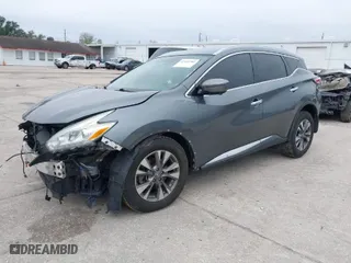 2017 Nissan Murano SL with VIN 5N1AZ2MG4HN143623, listed as a IAAI auction lot 41410362 with 120,035 mi miles. Bid and sale history available at carsss.com. Image 2.