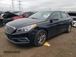 2016 Hyundai Sonata SE z VIN 5NPE24AF7GH416781, wystawiony jako Copart lot #55516025 z przebiegiem 83 790 mil mil oraz Szkoda całkowita • Salvage title. Historia ofert i sprzedaży dostępna na DreamBid. Obrazek 1.