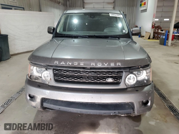 2011 Land Rover Range Rover Sport HSE Lux with VIN SALSK2D43BA270907, listed as a Copart auction lot 58852465 with 167,348 mi miles and Salvage title. Bid and sale history available at DreamBid. Image 5.