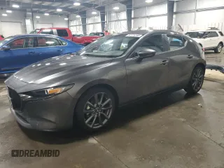 2023 Mazda 3 S Select with VIN JM1BPAKM3P1613132, listed as a Copart auction lot 54175795 with 30,573 mi miles and Salvage title. Bid and sale history available at DreamBid. Image 1.