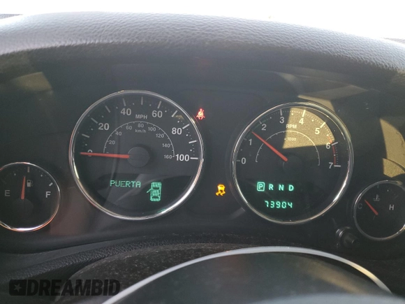 2011 Jeep Wrangler Rubicon with VIN 1J4HA6D1XBL620839, listed as a Copart auction lot 79865644 with 73,904 mi miles and Salvage Title. Bid and sale history available at carsss.com. Image 9.