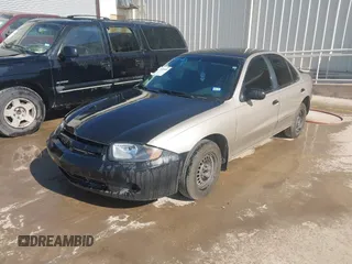 2004 Chevrolet Cavalier with VIN 1G1JC52F647152798, listed as a IAAI auction lot 41589560 with Not Provided miles and . Bid and sale history available at DreamBid. Image 2.