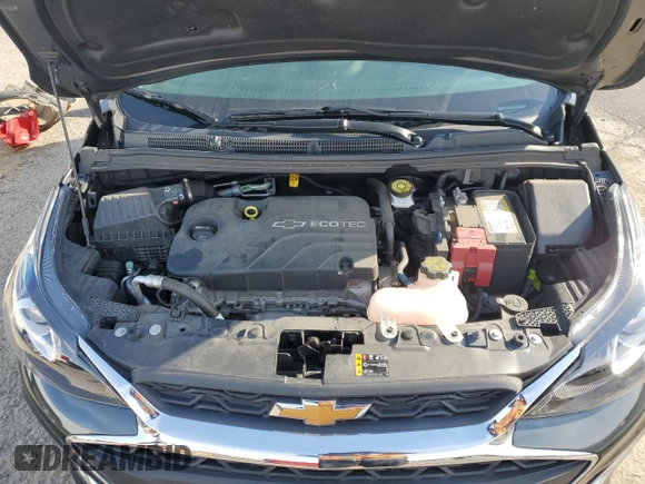 2022 Chevrolet Spark 1LT with VIN KL8CD6SAXNC038649, listed as a Copart auction lot 45221985 with 24,993 mi miles and Salvage Title. Bid and sale history available at carsss.com. Image 11.