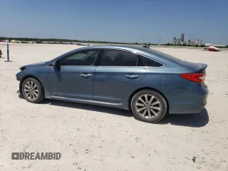 2016 Hyundai Sonata Sport with VIN 5NPE34AF4GH317266, listed as a Copart auction lot 52629985 with 128,672 mi miles and Salvage Title. Bid and sale history available at DreamBid. Image 2.