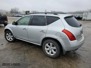 2006 Nissan Murano SE with VIN JN8AZ08W16W510354, listed as a Copart auction lot 81527184 with 202,834 mi miles and Clean Title. Bid and sale history available at carsss.com. Image 2.
