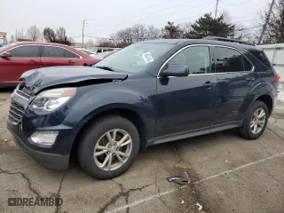 2016 Chevrolet Equinox LT with VIN 2GNALCEK1G1186886, listed as a Copart auction lot 84854164 with 104,514 mi miles and Salvage Title. Bid and sale history available at carsss.com. Image 1.