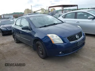 2008 Nissan Sentra 2.0 with VIN 3N1AB61E48L666601, listed as a IAAI auction lot 41726391 with 258,598 mi miles and . Bid and sale history available at DreamBid. Image 1.