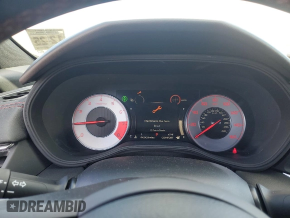 2021 Acura TLX w/A-Spec Package with VIN 19UUB6F56MA005965, listed as a Copart auction lot 51121865 with 42,428 mi miles and Salvage Title. Bid and sale history available at carsss.com. Image 9.