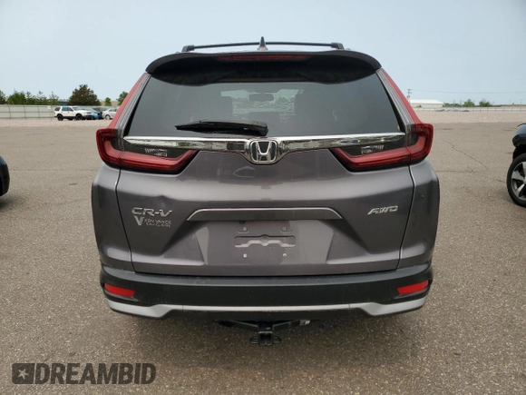 2020 Honda CR-V EX-L z VIN 5J6RW2H87LL019508, wystawiony jako Copart lot #59014035 z przebiegiem 112 061 mil mil oraz Szkoda całkowita • Salvage title. Historia ofert i sprzedaży dostępna na DreamBid. Obrazek 6.