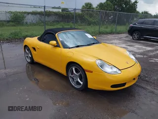 2001 Porsche Boxster with VIN WP0CA29831U627106, listed as a IAAI auction lot 42746439 with 119,950 mi miles and . Bid and sale history available at DreamBid. Image 1.