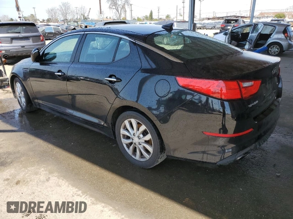 2015 Kia Optima LX with VIN 5XXGM4A79FG466264, listed as a Copart auction lot 49902775 with 145,511 mi miles and Salvage Title. Bid and sale history available at carsss.com. Image 2.