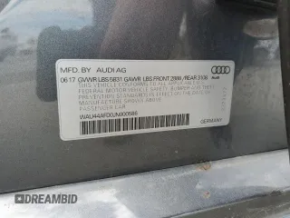 2018 Audi A8 z VIN WAU44AFD0JN000586, wystawiony jako Copart lot #73373174 z przebiegiem 45 183 mil mil oraz Szkoda całkowita • Salvage title. Historia ofert i sprzedaży dostępna na DreamBid. Obrazek 12.