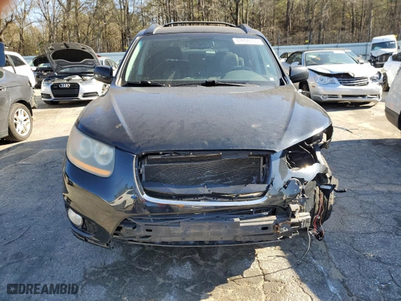 2010 Hyundai Santa Fe SE with VIN 5NMSH4AG7AH387197, listed as a Copart auction lot 87898465 with 161,975 mi miles and Salvage Title. Bid and sale history available at carsss.com. Image 5.