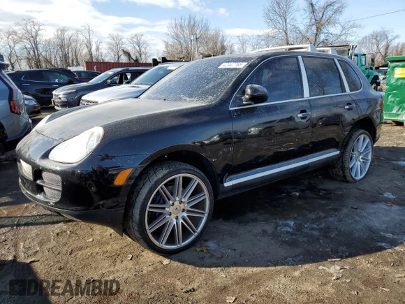 2004 Porsche Cayenne S with VIN WP1AB29P64LA73662, listed as a Copart auction lot 42447765 with 248,642 mi miles and Salvage Title. Bid and sale history available at carsss.com. Image 1.