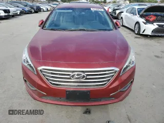 2016 Hyundai Sonata SE with VIN 5NPE24AF9GH323096, listed as a Copart auction lot 54190815 with 52,770 mi miles and Salvage Title. Bid and sale history available at carsss.com. Image 5.
