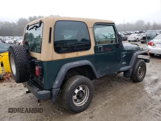 1999 Jeep Wrangler Sport with VIN 1J4FY19S2XP446059, listed as a Copart auction lot 84321994 with 183,068 mi miles and Clean Title. Bid and sale history available at carsss.com. Image 3.