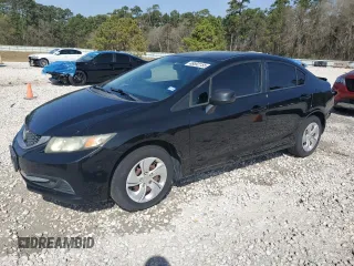 2014 Honda Civic LX z VIN 19XFB2F57EE085470, wystawiony jako Copart lot #48692155 z przebiegiem 149 150 mil mil oraz Tytuł czysty. Historia ofert i sprzedaży dostępna na DreamBid. Obrazek 1.