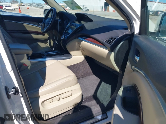2014 Acura MDX Advance with VIN 5FRYD4H84EB001636, listed as a IAAI auction lot 41644117 with 124,460 mi miles and . Bid and sale history available at carsss.com. Image 5.