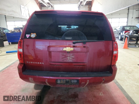 2014 Chevrolet Suburban LT with VIN 1GNSKJE79ER222304, listed as a Copart auction lot 51489115 with 176,468 mi miles and Salvage Title. Bid and sale history available at carsss.com. Image 6.