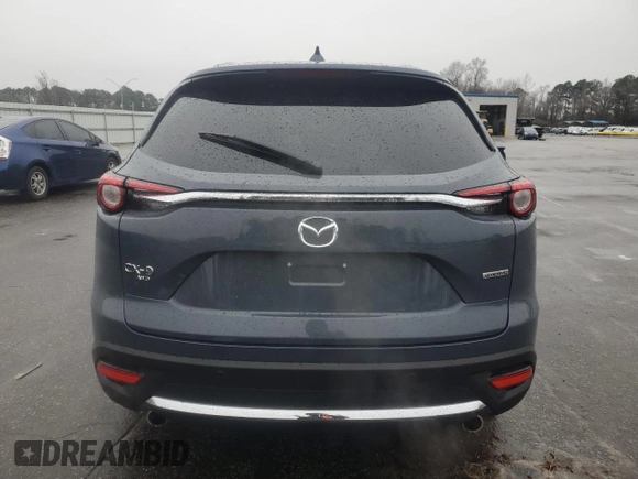 2022 Mazda CX-9 Grand Touring with VIN JM3TCBDY6N0613660, listed as a Copart auction lot 45168735 with 27,997 mi miles and Salvage Title. Bid and sale history available at carsss.com. Image 6.