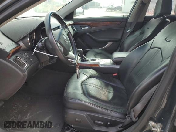 2010 Cadillac CTS Luxury with VIN 1G6DE5EG7A0124096, listed as a Copart auction lot 43577815 with 112,056 mi miles and Salvage Title. Bid and sale history available at carsss.com. Image 7.