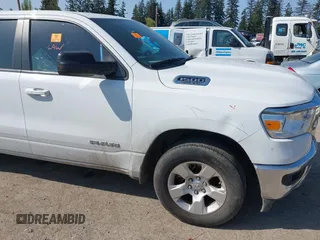 2022 Ram 1500 Big Horn with VIN 1C6RREBT5NN273048, listed as a IAAI auction lot 42229009 with 58,448 mi miles and . Bid and sale history available at DreamBid. Image 6.
