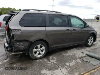 2013 Toyota Sienna LE AAS with VIN 5TDKK3DC1DS308855, listed as a Copart auction lot 55651635 with 160,019 mi miles and Salvage Title. Bid and sale history available at carsss.com. Image 3.