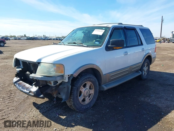 2003 Ford Expedition Eddie Bauer with VIN 1FMFU17L43LC47511, listed as a IAAI auction lot 41389633 with 236,105 mi miles. Bid and sale history available at carsss.com. Image 2.