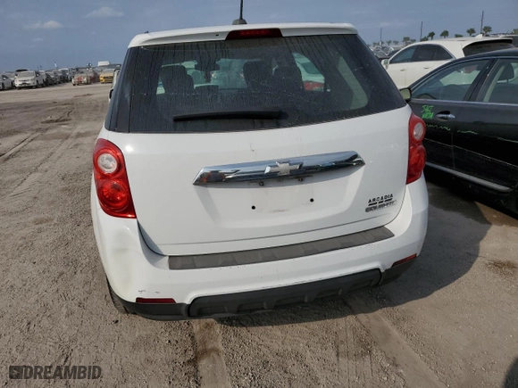 2015 Chevrolet Equinox LS with VIN 2GNALAEK3F1120228, listed as a Copart auction lot 75027064 with 0 mi miles and Salvage Title. Bid and sale history available at carsss.com. Image 6.