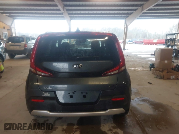 2021 Kia Soul LX with VIN KNDJ23AU5M7770063, listed as a IAAI auction lot 41554244 with 55,365 mi miles. Bid and sale history available at carsss.com. Image 16.
