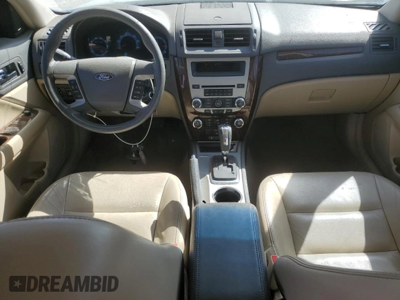 2010 Ford Fusion SEL with VIN 3FAHP0JG7AR356186, listed as a Copart auction lot 48987375 with 130,126 mi miles and Salvage Title. Bid and sale history available at DreamBid. Image 8.