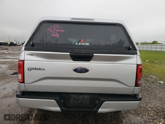 2015 Ford F-150 XLT with VIN 1FTEW1EP2FKD75675, listed as a Copart auction lot 55873515 with 163,367 mi miles and Salvage title. Bid and sale history available at DreamBid. Image 6.