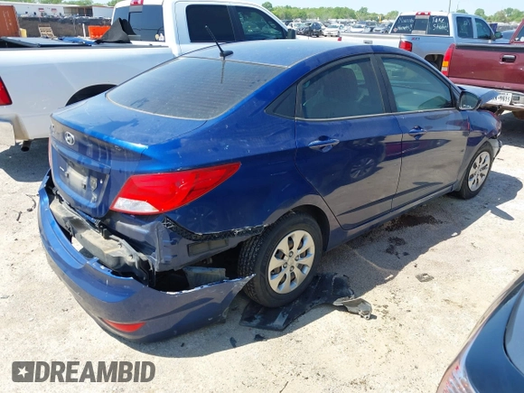 2017 Hyundai Accent SE with VIN KMHCT4AE4HU287932, listed as a IAAI auction lot 41988980 with 118,135 mi miles. Bid and sale history available at carsss.com. Image 4.