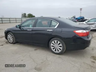 2013 Honda Accord Sdn EX-L with VIN 1HGCR2F8XDA231713, listed as a Copart auction lot 53193455 with 100,268 mi miles and Salvage Title. Bid and sale history available at carsss.com. Image 2.