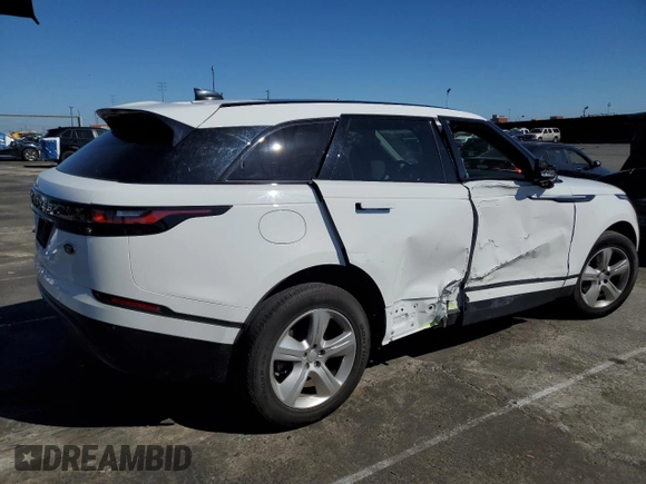 2023 Land Rover Range Rover Velar S with VIN SALYJ2EXXPA350668, listed as a Copart auction lot 50573235 with 20,216 mi miles and Salvage title. Bid and sale history available at DreamBid. Image 3.