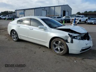 2010 Acura TL Tech with VIN 19UUA8F50AA011092, listed as a Copart auction lot 45583425 with 125,041 mi miles and Salvage Title. Bid and sale history available at carsss.com. Image 4.