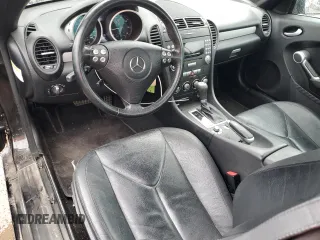 2008 Mercedes-Benz SLK 280 with VIN WDBWK54F18F174893, listed as a Copart auction lot 53960075 with 69,567 mi miles and Salvage title. Bid and sale history available at DreamBid. Image 8.