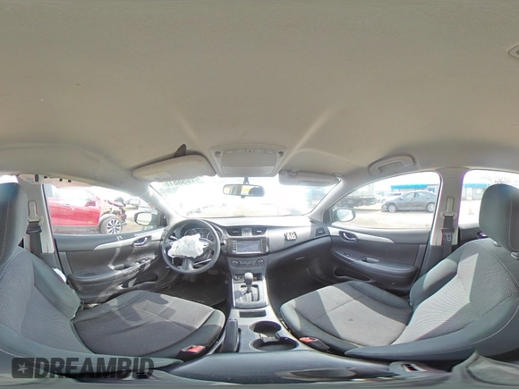 2019 Nissan Sentra S with VIN 3N1AB7AP1KY339588, listed as a Copart auction lot 51658815 with 91,338 mi miles and Salvage title. Bid and sale history available at DreamBid. Image 12.