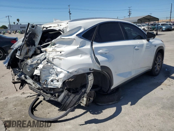 2021 Lexus NX 300 F Sport z VIN JTJSARBZ1M2188993, wystawiony jako Copart lot #49970065 z przebiegiem 28 963 mil mil oraz Szkoda całkowita • Salvage title. Historia ofert i sprzedaży dostępna na DreamBid. Obrazek 3.