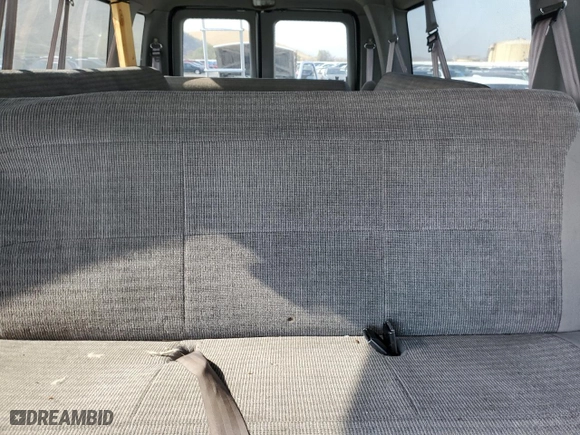 2001 Ford Econoline Wagon XL with VIN 1FBSS31SX1HB58180, listed as a Copart auction lot 42775005 with 156,588 mi miles and Salvage Title. Bid and sale history available at carsss.com. Image 10.