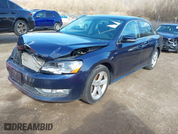 2015 Volkswagen Passat 1.8T Limited Edition with VIN 1VWAT7A33FC091945, listed as a IAAI auction lot 41930380 with 145,488 mi miles. Bid and sale history available at carsss.com. Image 2.