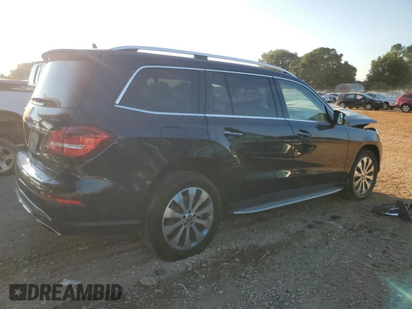 2017 Mercedes-Benz GLS 450 with VIN 4JGDF6EEXHA939004, listed as a Copart auction lot 67556484 with 86,800 mi miles and Salvage Title. Bid and sale history available at DreamBid. Image 3.