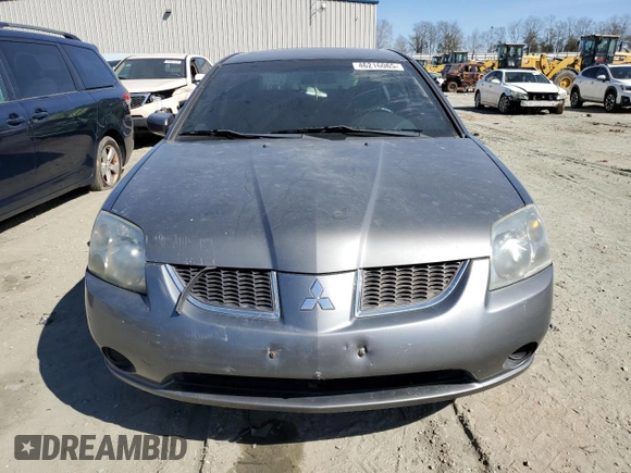 2004 Mitsubishi Galant LS with VIN 4A3AB56S54E128812, listed as a Copart auction lot 46216065 with 176,366 mi miles and Salvage Title. Bid and sale history available at carsss.com. Image 5.