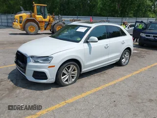 2016 Audi Q3 Premium Plus z VIN WA1EFCFSXGR014289, wystawiony jako IAAI lot #42440711 z przebiegiem 120 765 mil mil oraz . Historia ofert i sprzedaży dostępna na DreamBid. Obrazek 2.