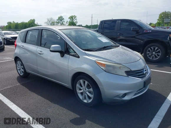 2014 Nissan Note S Plus with VIN 3N1CE2CP5EL374894, listed as a IAAI auction lot 42095930 with 121,826 mi miles and . Bid and sale history available at DreamBid. Image 1.