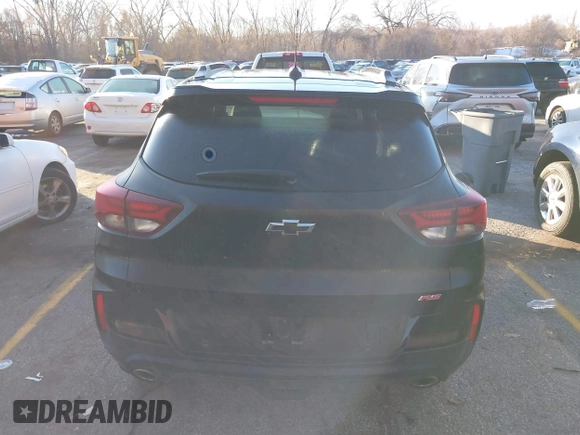 2022 Chevrolet TrailBlazer RS with VIN KL79MUSL4NB114408, listed as a IAAI auction lot 40994141 with 35,669 mi miles. Bid and sale history available at carsss.com. Image 17.