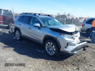 2021 Toyota RAV4 XLE Premium with VIN 2T3C1RFVXMC148497, listed as a IAAI auction lot 41695642 with 36,056 mi miles. Bid and sale history available at carsss.com. Image 1.