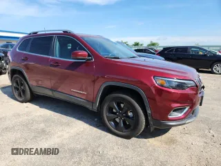 2020 Jeep Cherokee Limited with VIN 1C4PJMDX5LD621211, listed as a Copart auction lot 61768445 with 55,510 mi miles and Salvage title. Bid and sale history available at DreamBid. Image 4.